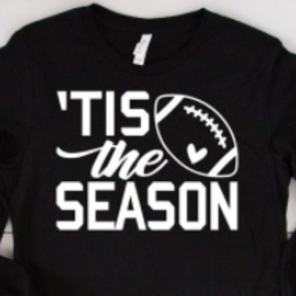 'Tis the Season Football Shirt - Picture 1 of 1
